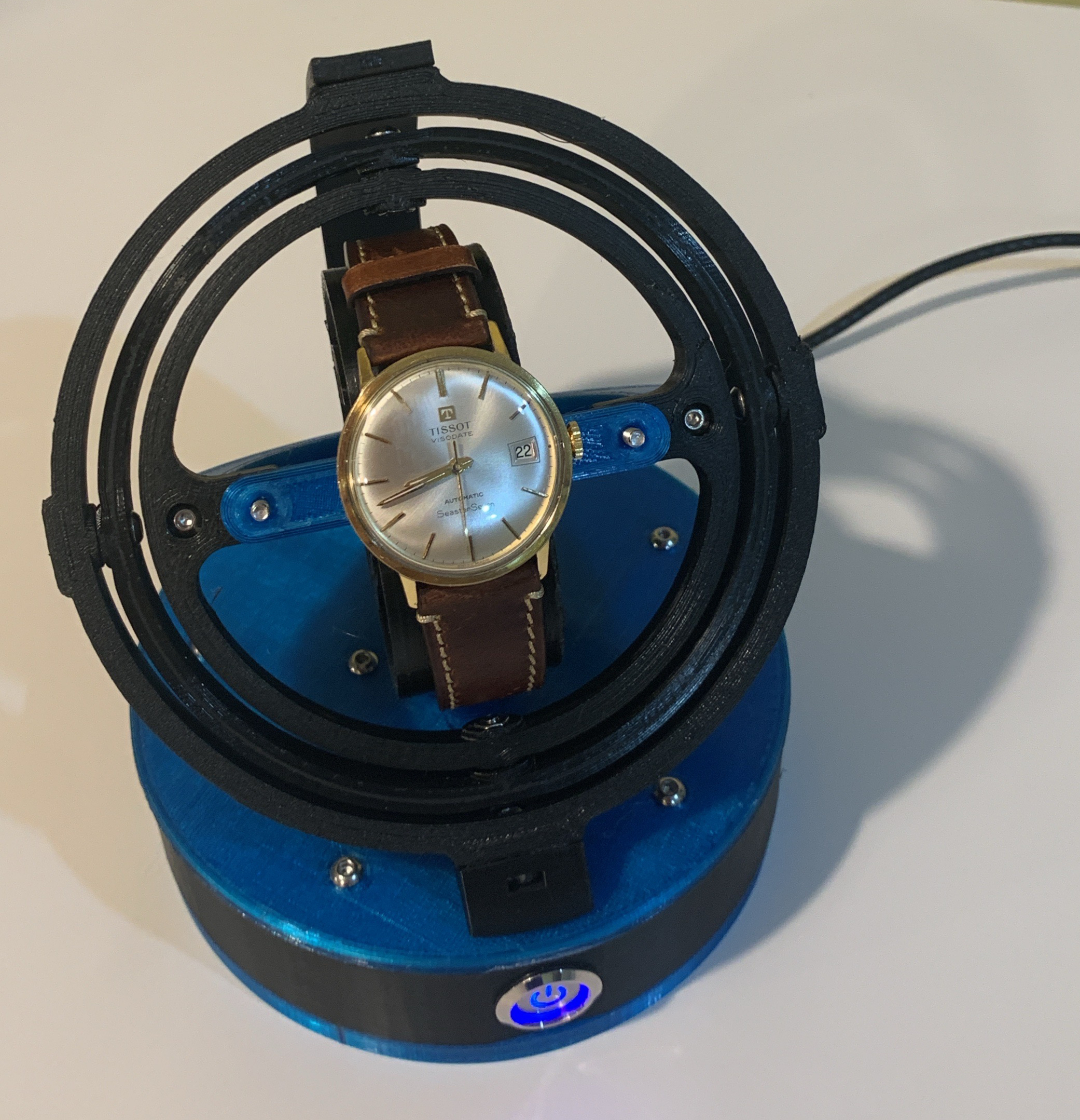 Building this gyro watch winder was like jazz Molecularist